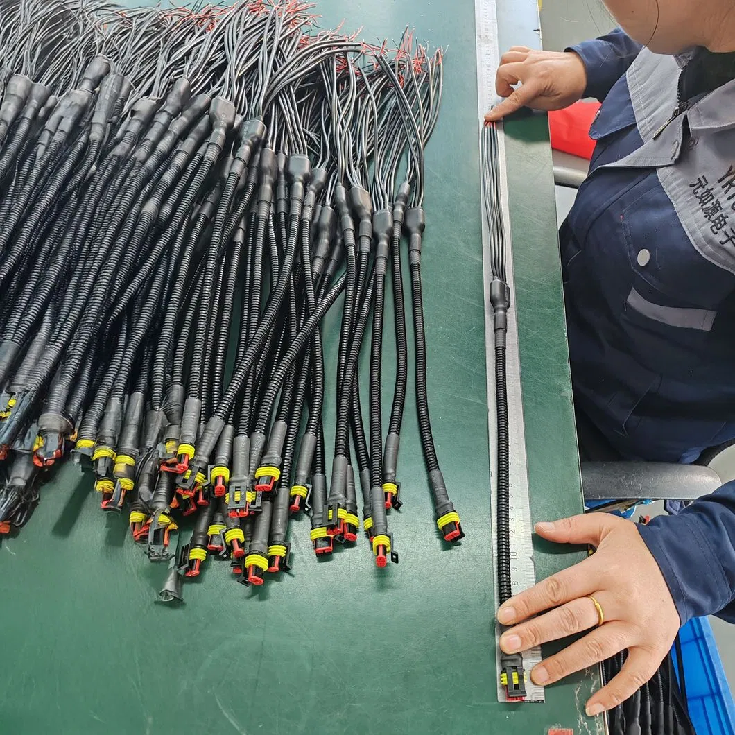 Strong Durability 5.08mm Pitch Car AC Fan Wiring Harness