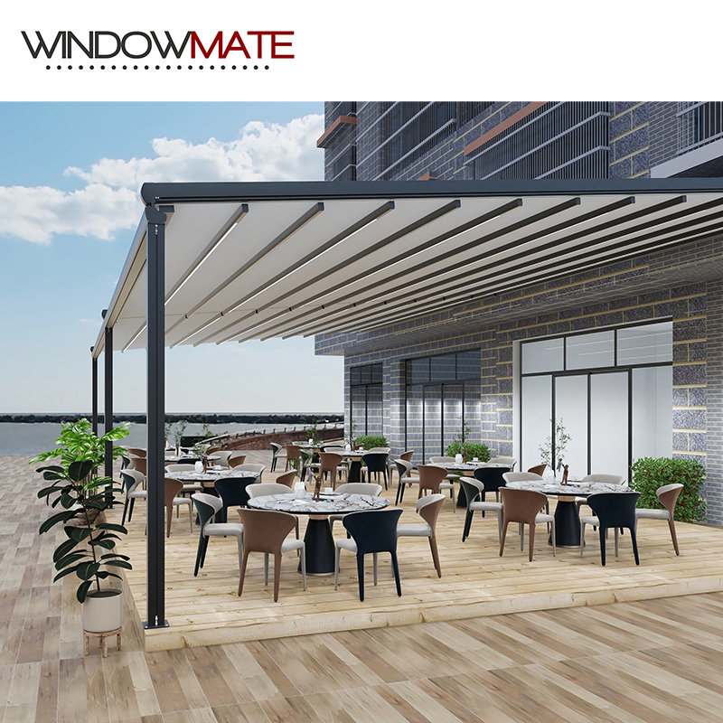 Customized Size and Color Waterproof Motorized Retractable Awning