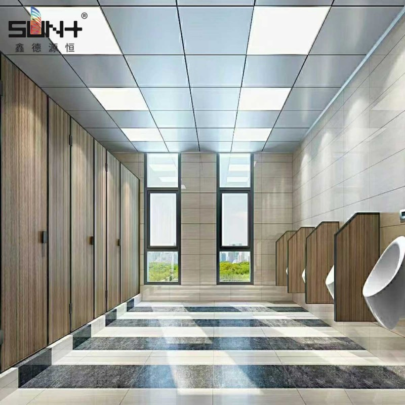 Anti-Moisture Fire-Resistant Impact Resistance Compact HPL Laminate Washroom Restroom Bathroom Stalls Toilet Partition for Hotel Hospital
