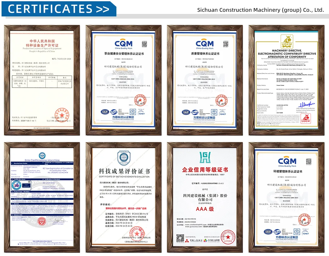 Certifications