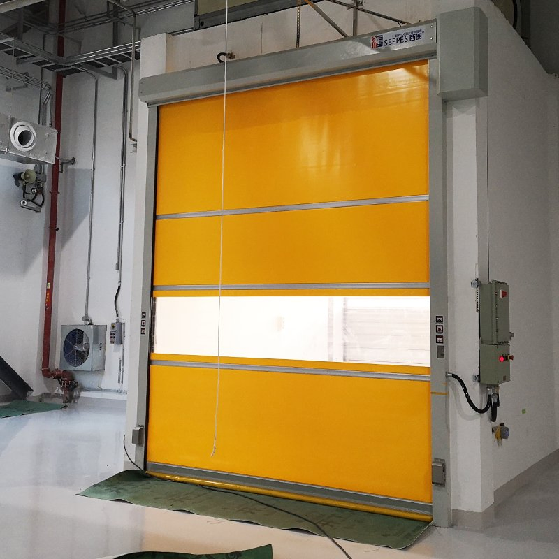 Insect-Proof Dust-Proof High-Speed Doors USA Fast Doors for Chewing Gum Processing Plants