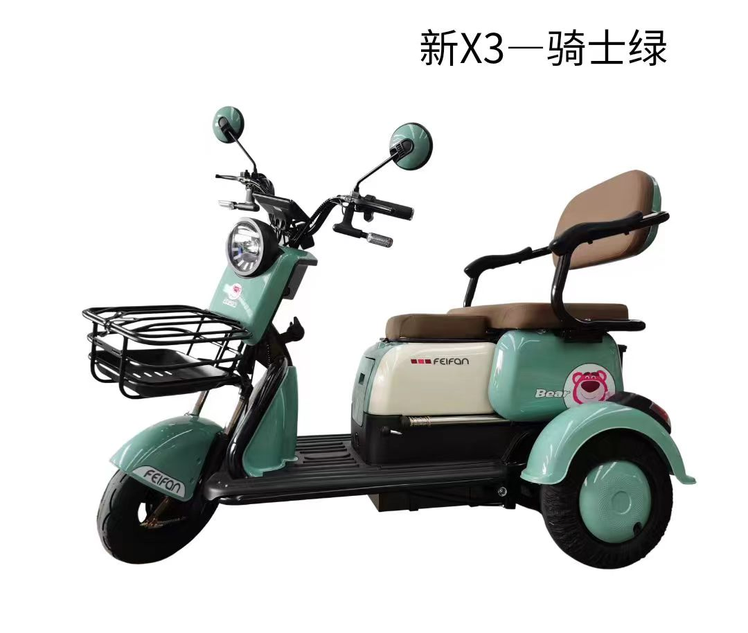 1000W 48/60/72V Adult Electric Tricycle Highly Cost Effective