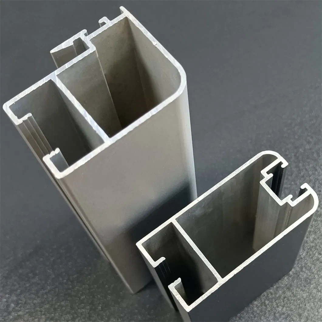 White Coated Screen Aluminium Profile for Construction 6000 Series T3/T4/T5/T6