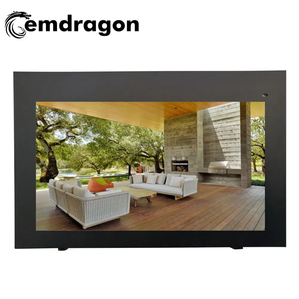 Advertising Digital Totem 43 Inch Air-Cooled Horizontal Screen Wall Hanging Outdoor Advertising Machine 3G Floor Standing Digital Signage Wall Mount Touch PC