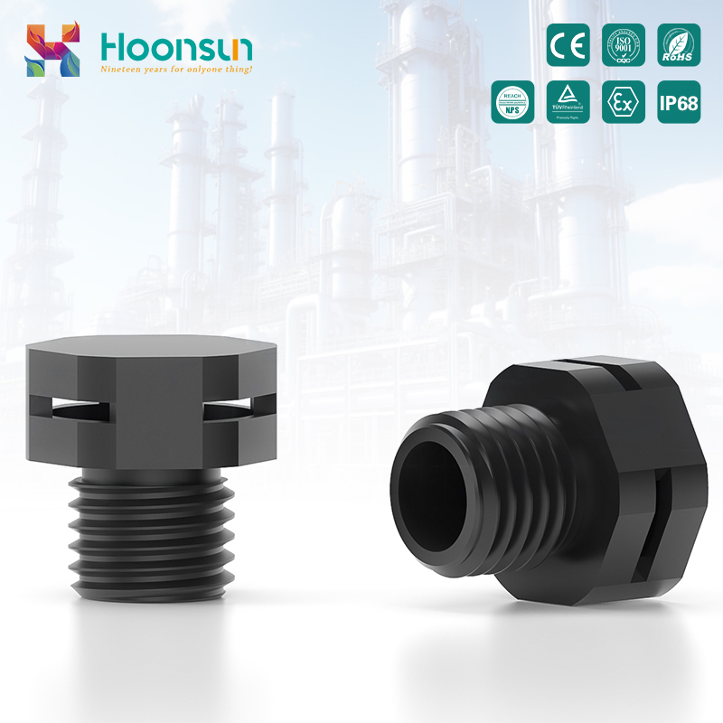 Dustproof, Hydrophobic, Breathable, Heat Dissipating, and Oil Resistant Nylon Vent Plug