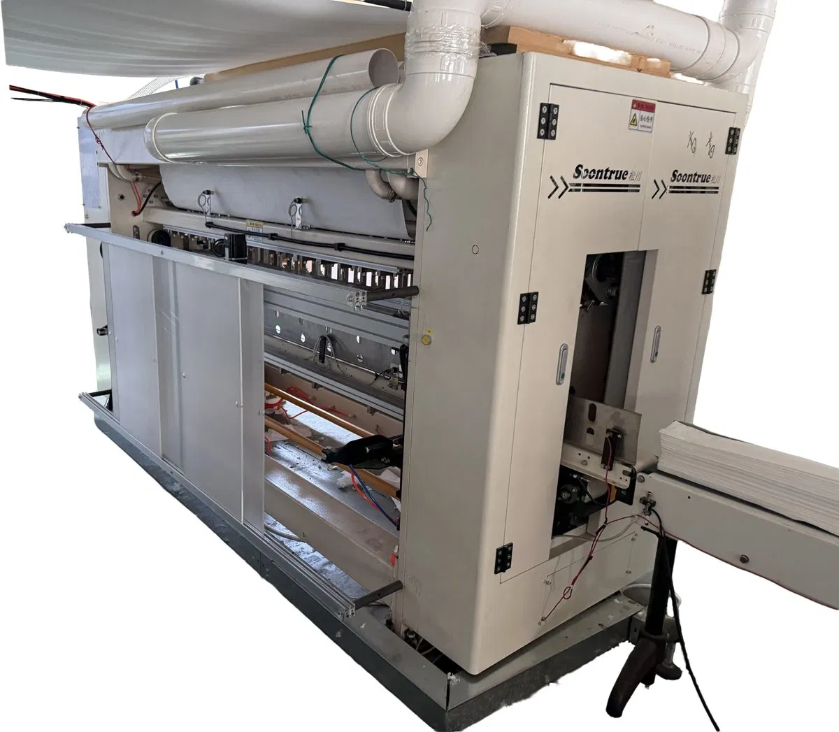 High-Speed Industrial Durability Fully Automatic Facial Tissue Machine for Large Scale Production