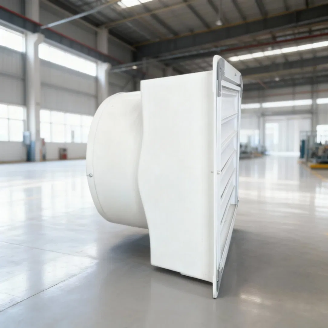 Efficient Square Fan Converting Electrical Power Directly Into Airflow with Minimal Waste