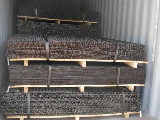 Self Cleaning Vibrating Screen Mesh Heavy Duty Hooked for 65mn Screen Mesh