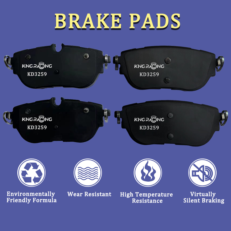 Wholesale Auto Car Accessories Part Rear Disc Brake Pads for Hongqi E-HS9