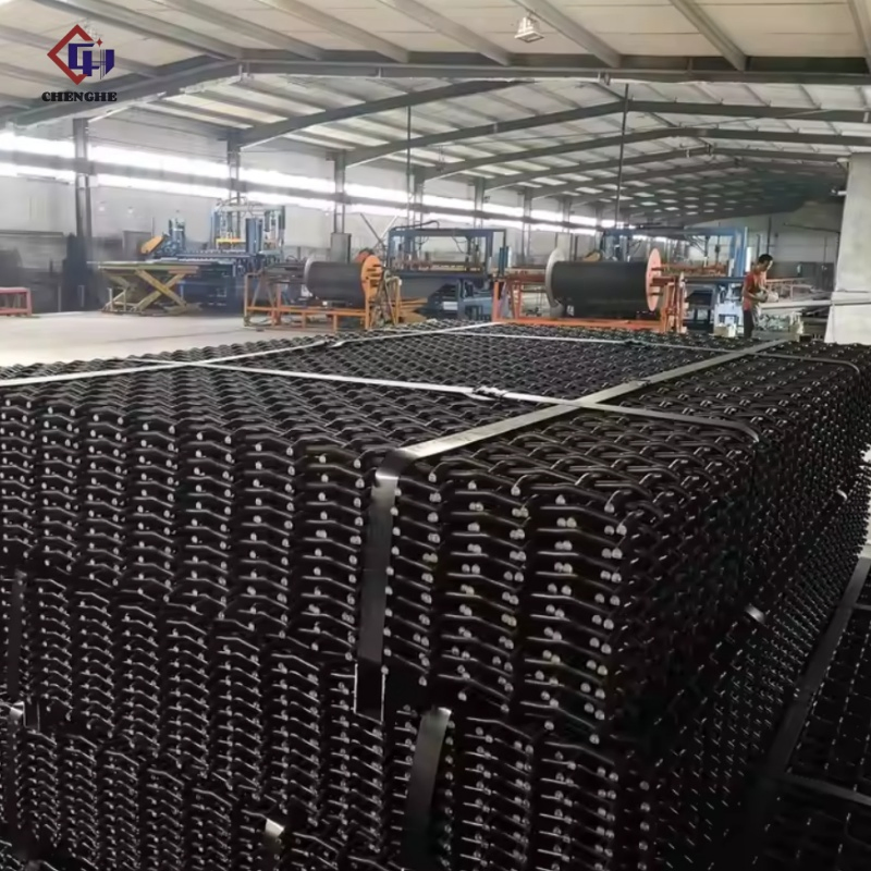 Quarry Special High Wear-Resistant Steel Wire Mesh Durable Automatic Cleaning Anti-Blocking Coil Screens Low Cost Cutting-Plain