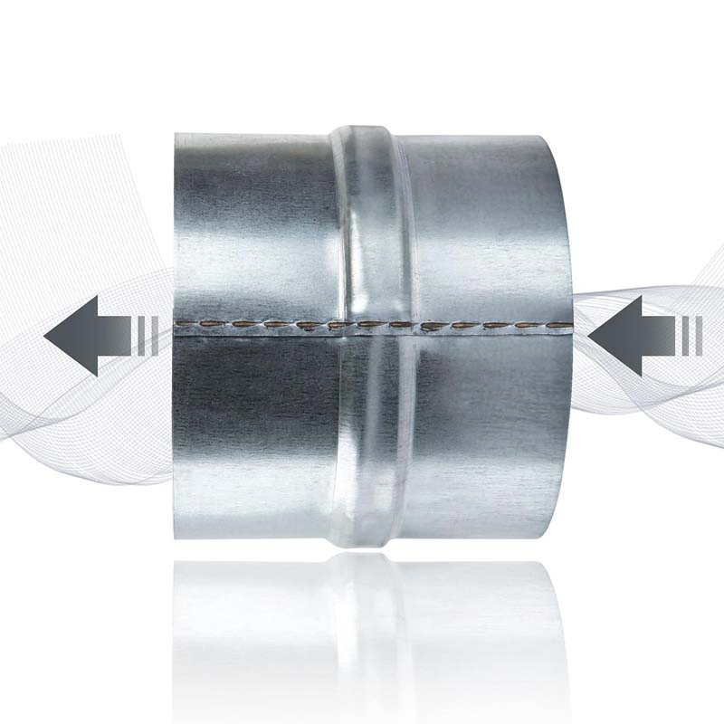 One-Way Airflow Draft Blocker Backdraft Damper Duct Draft Stopper Insert Backflow Preventer