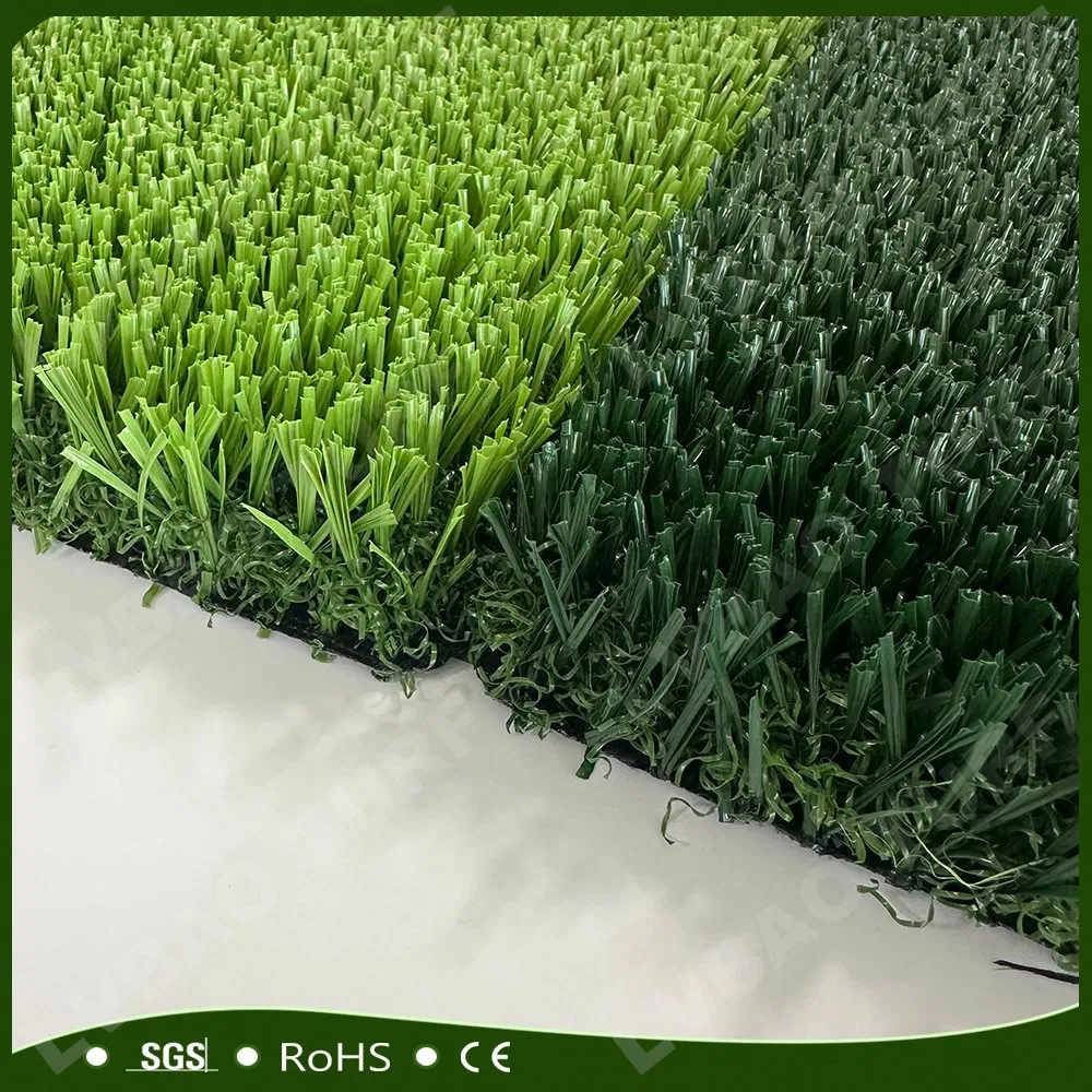 Non-Filled Soccer PE Synthetic Durable Anti-Fire UV-Resistance Football Monofilament Sports Artificial Turf