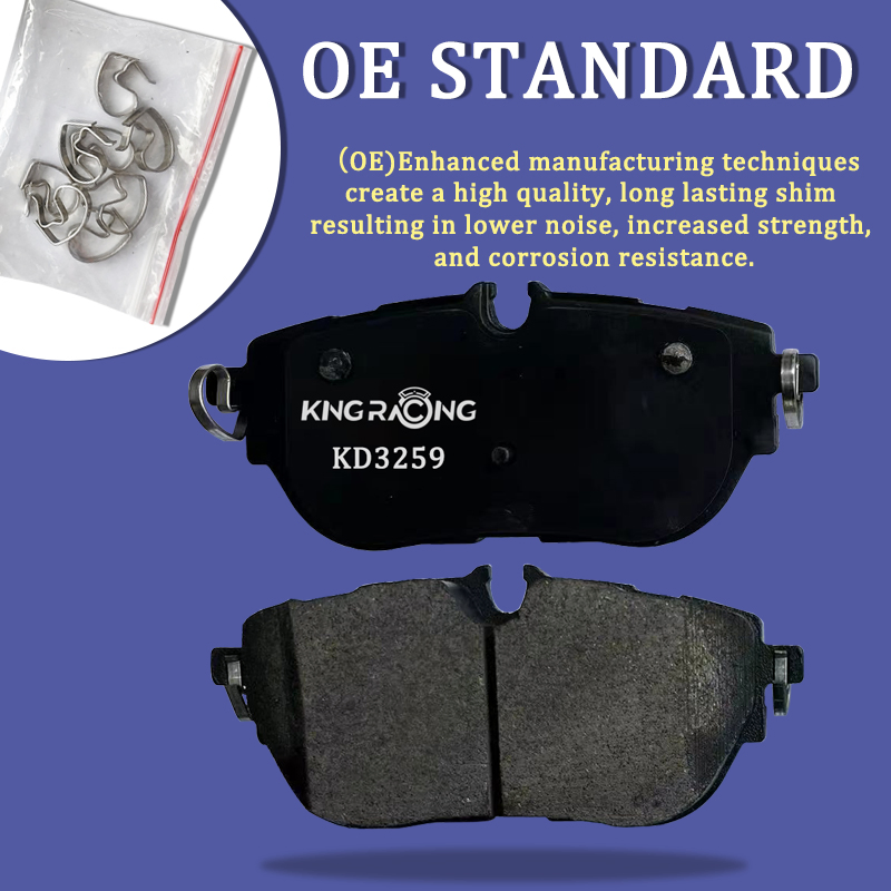 Wholesale Auto Car Accessories Part Rear Disc Brake Pads for Hongqi E-HS9