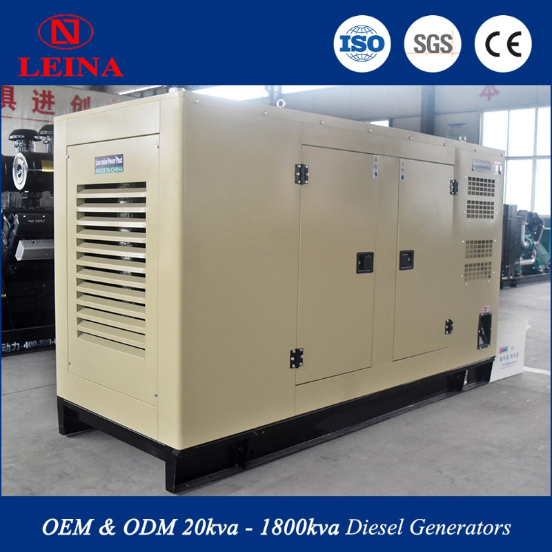 50kw-500kw Eco Friendly Free Energy Generator Yuchai Diesel Power Generator Soundproof Box Silent Diesel Generator