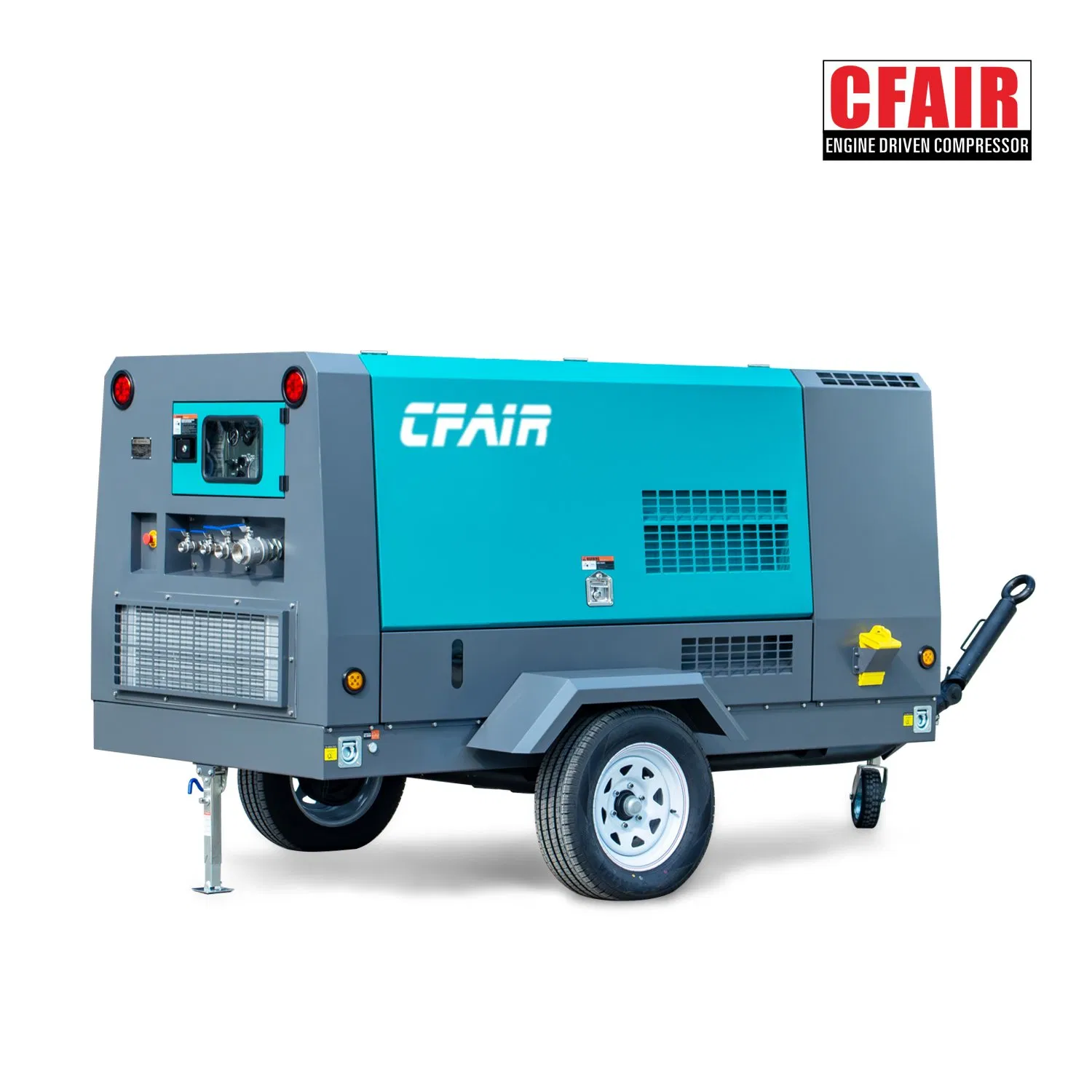 Twin-Screw Compressor Global International Export Standard 535cfm @10.5bar 10.5bar After-Cooler