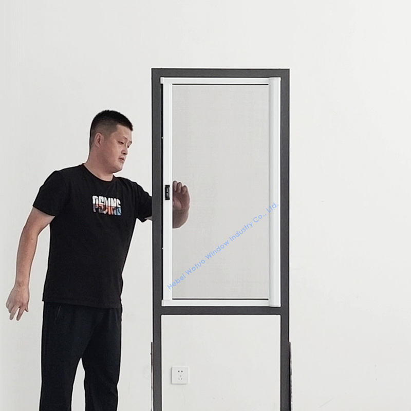 Reinforced Windproof Left and Right Retractable Screen