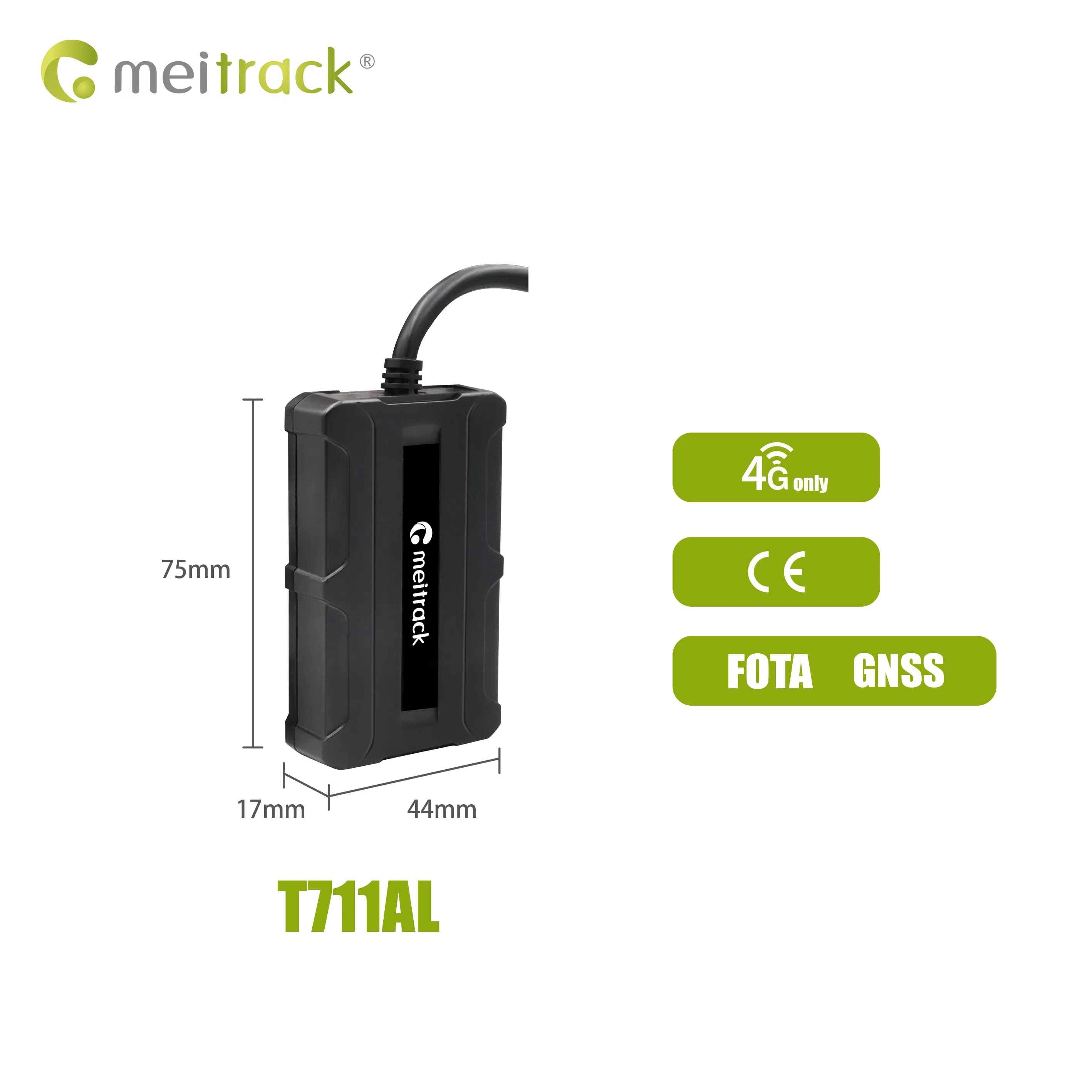 Automotive IP67 Waterproof Locator Cost Effective Mini Sports Portable 4G LTE Small GPS Tracker T711AL for Vehicles