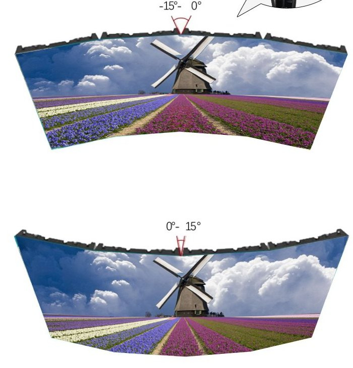 Absen China Factory Price P2.84 P3.91 Magnet Curved Installation Light and Ultra Thin 500*500mm Stage Rental LED Display Screen Digital Signage and Displays