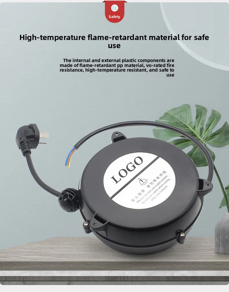 Power Cord Reel Detail 1