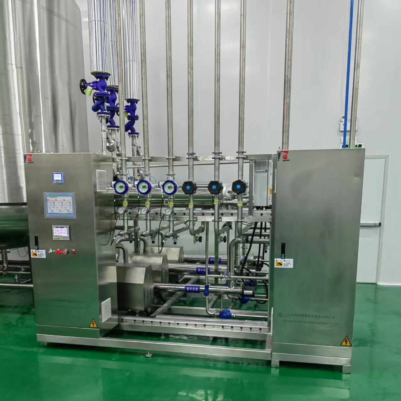 250L cGMP Pharmaceutical Water System Producing USP Purified Water with Double Pass RO &amp; EDI