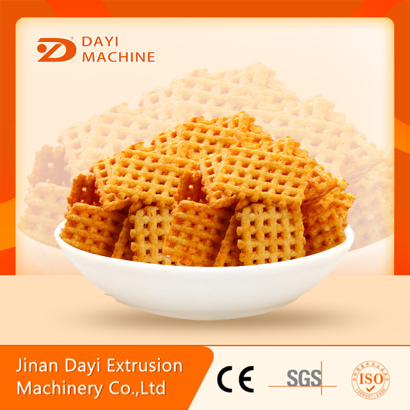 The Most Cost-Effective Puffed Snack Food Extruder Making Machine Stainless Steel Frying Snacks Fully Automatic Fried French Chips Production Equipment