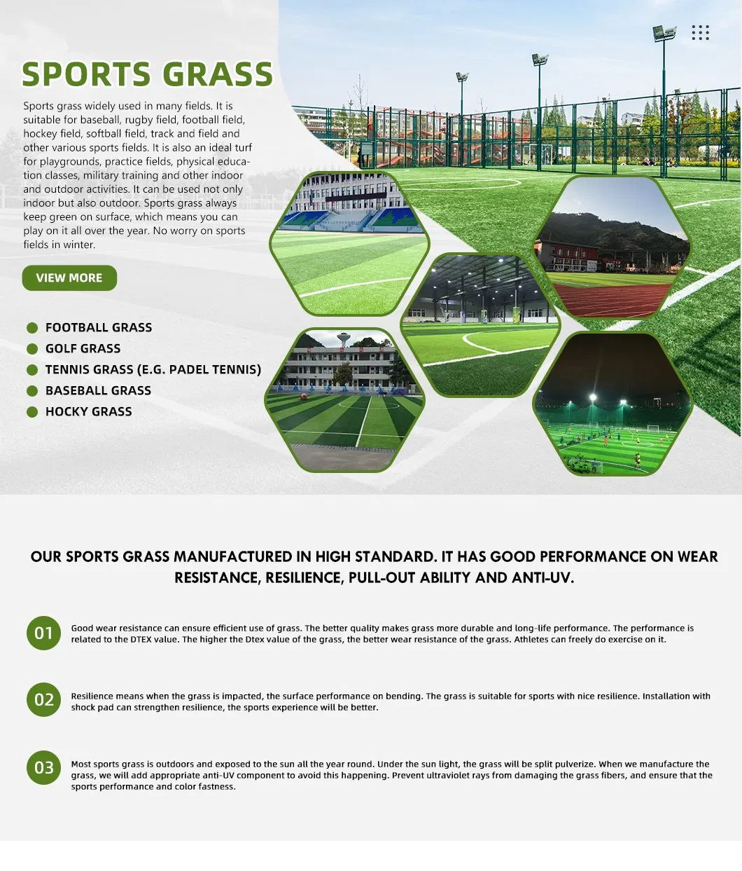 Artificial Turf Detail