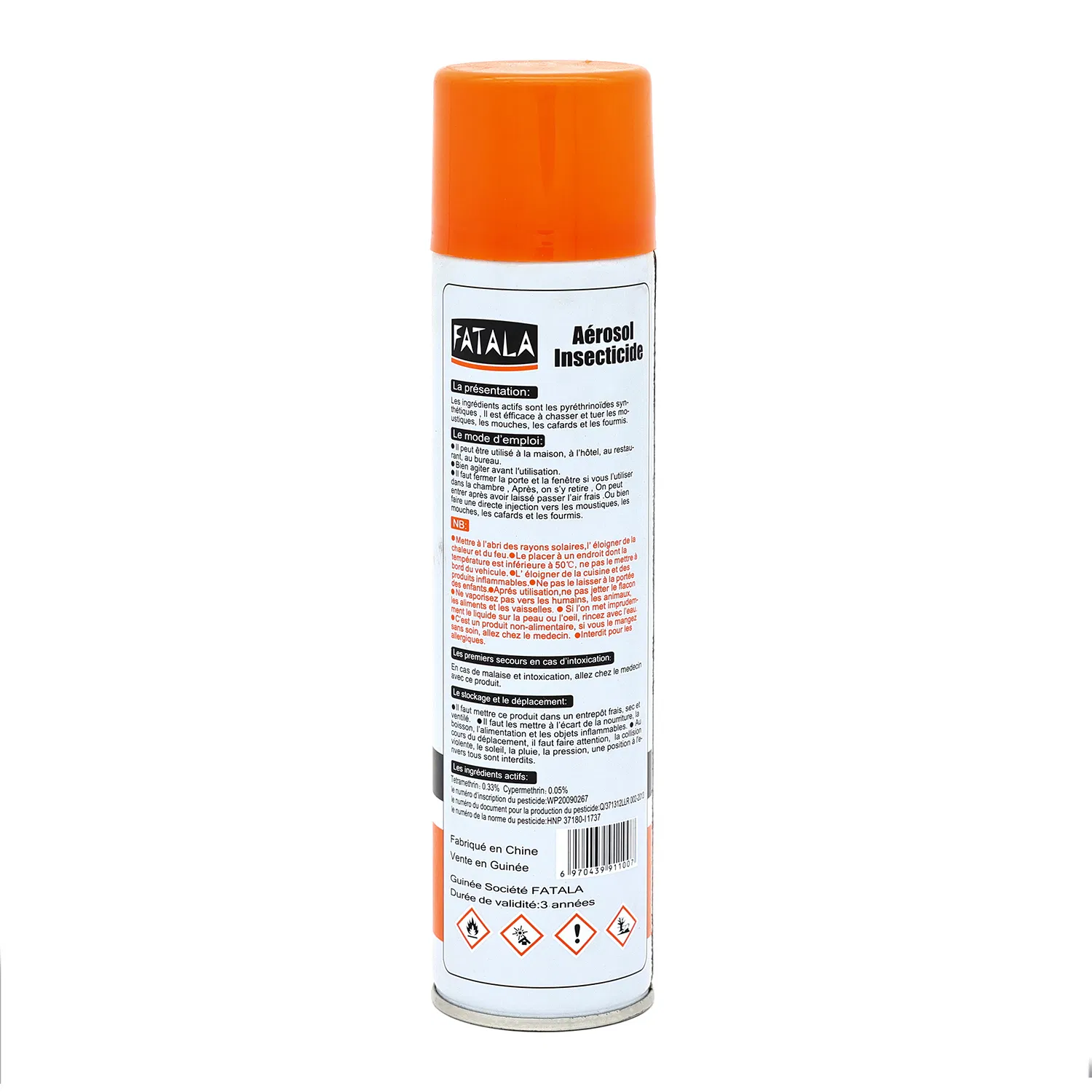 Spray-Kills Mosquitoes, Flies, Wasp, Hornet, Asian Ladybeetle, Yellow Jacket, Flying Insect Spray