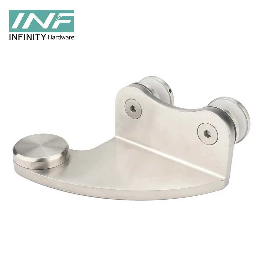 American Style High Quality Brass Hardware Home Bathroom Glass Door Hardware Accessories Sliding Door System