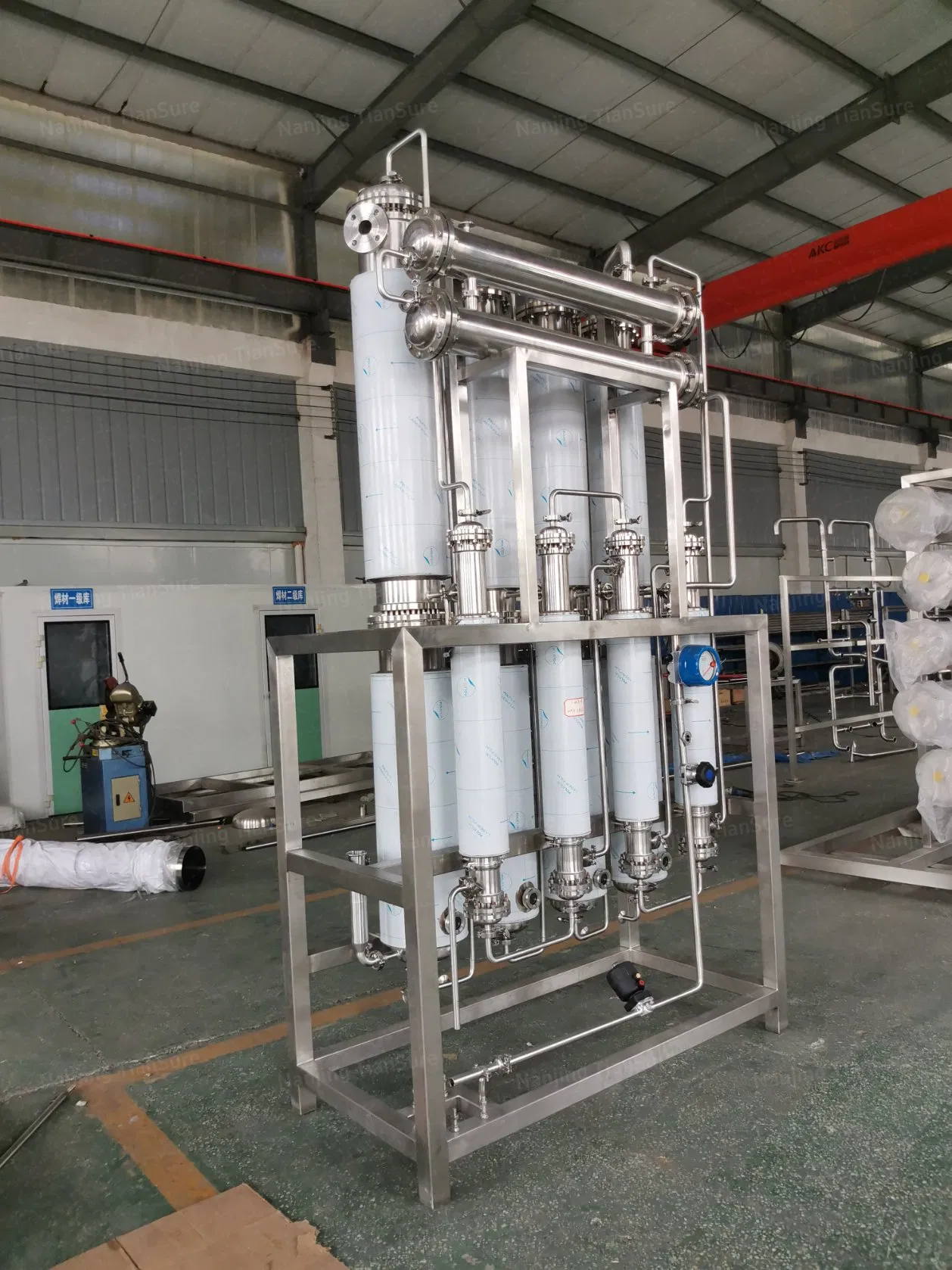 High Quality Pharmaceutical Field Water for Injection Multi-Effect Distilled Water Machine