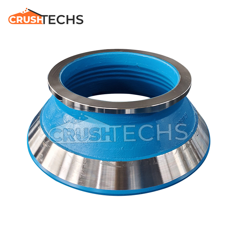 High Manganese Casting HP400 Cone Crusher Parts Concave Mantle Bowl Liner Wholesale