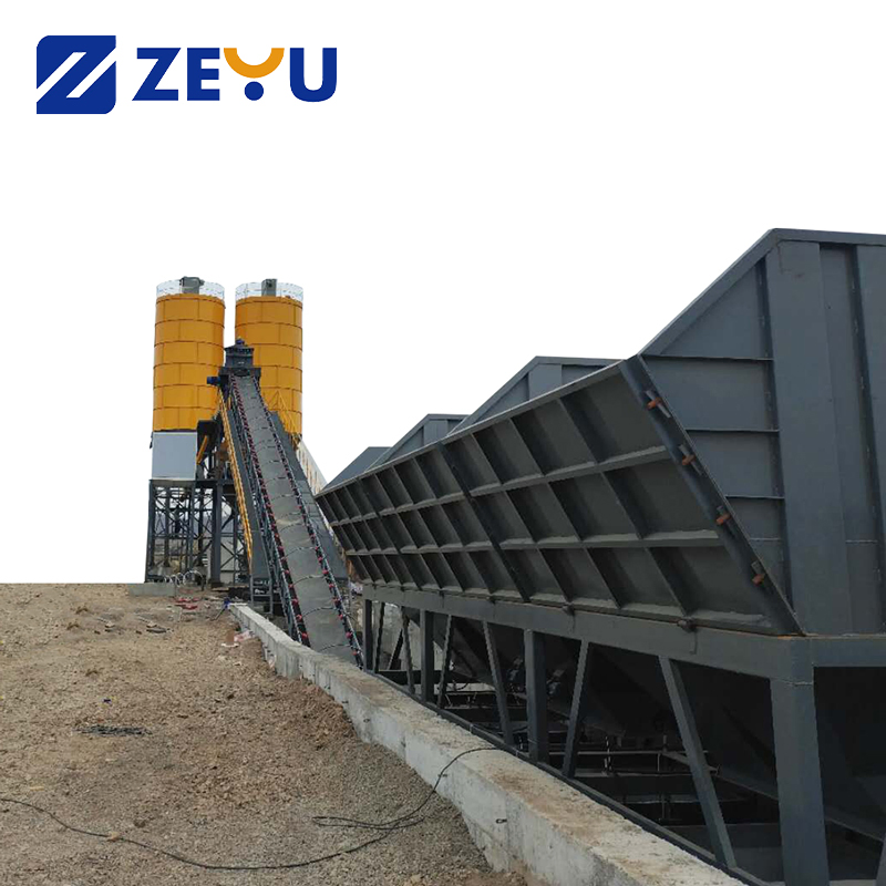 Hot-Manufacturer Sale International Standard Steel 90cubic Meters/H Concrete Batching Plant