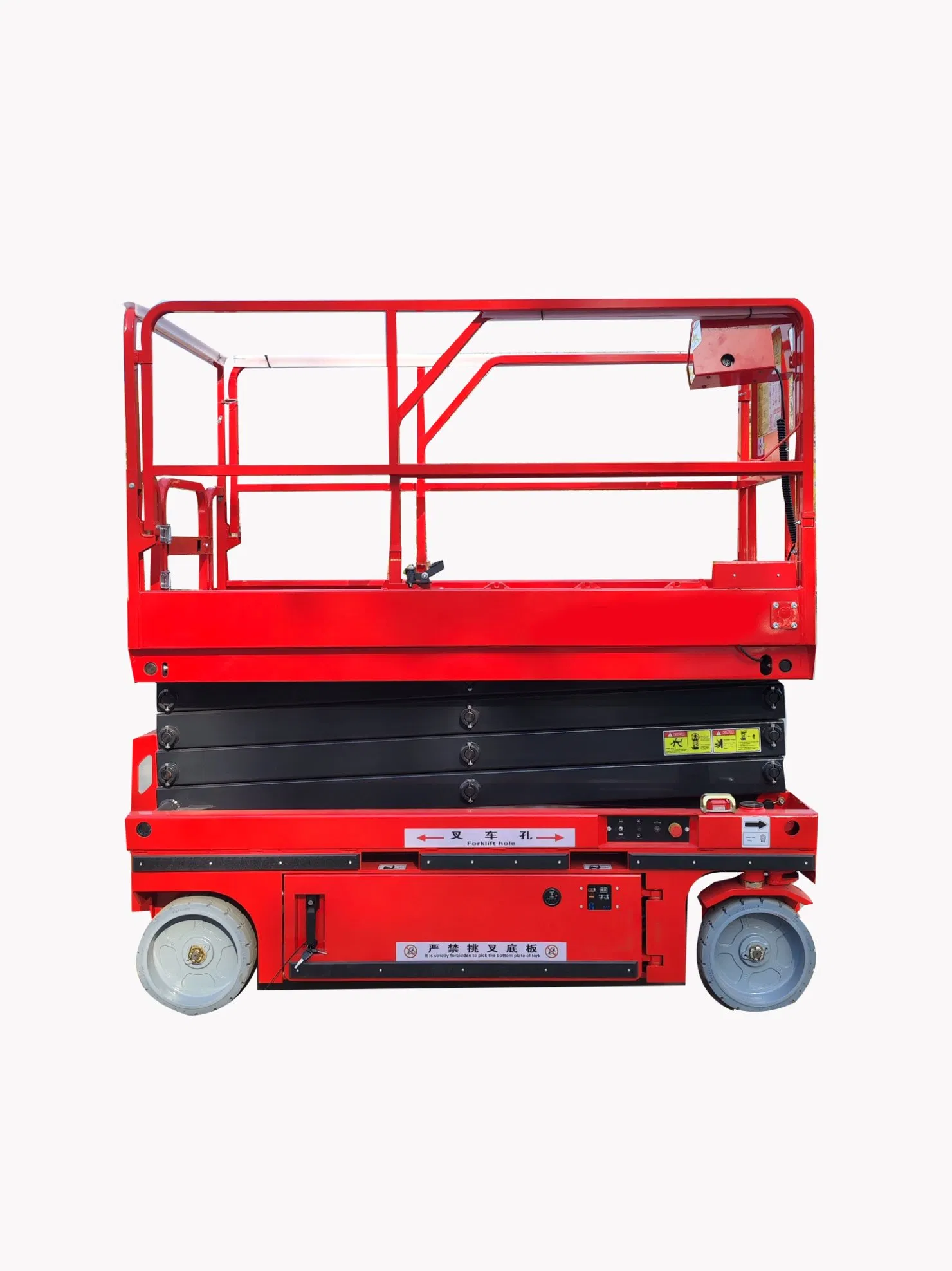 China Factory Compact Scissor Work Platform Self-Propelled Scissor Lift Platform with High Cost Performance