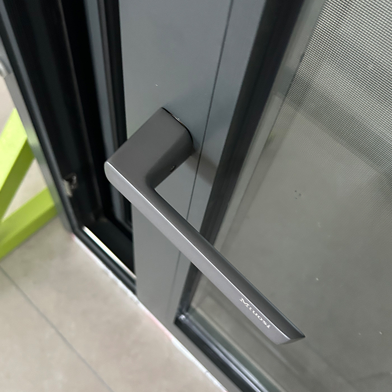 Hollow Glass Built-in Louver with Anti-Theft Screen Net Sliding Windows Residential Aluminum Framed Sliding Window