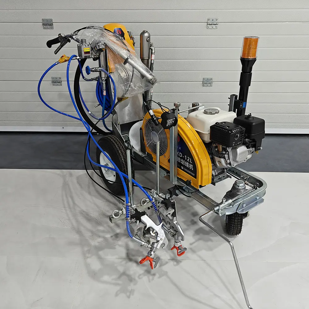 Buy HW-12L Hand - Push High - Pressure Airless Cold - Spray Road Marking Machine: An Unrivaled Powerhouse for High - Efficiency Road Marking Manufacturers, Factories