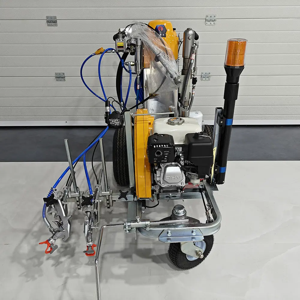Buy HW-12L Hand - Push High - Pressure Airless Cold - Spray Road Marking Machine: An Unrivaled Powerhouse for High - Efficiency Road Marking Manufacturers, Factories