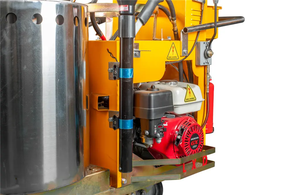 Thermoplastic Marking Machine Side View