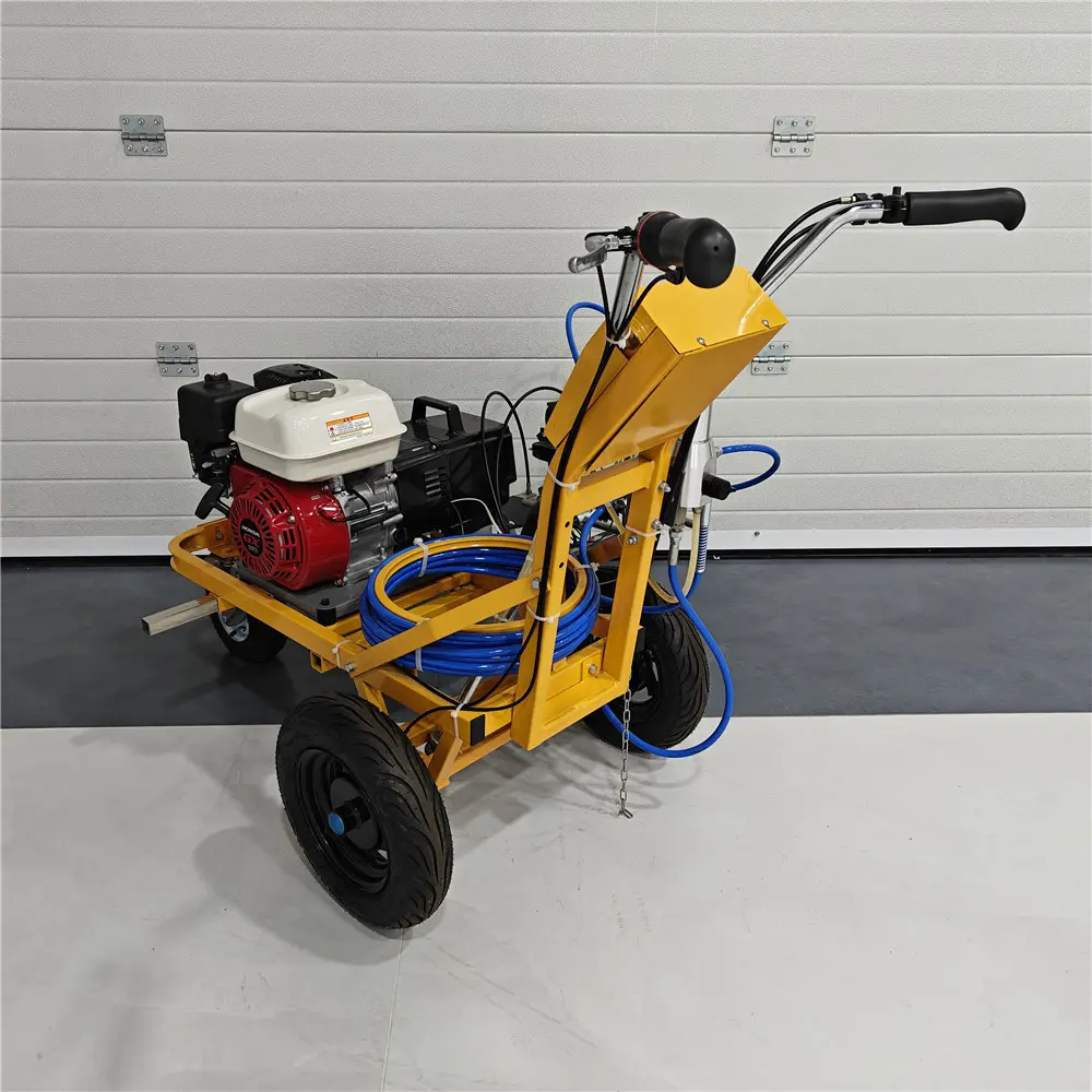 Wholesale 7025 Hand - Push High - Pressure Airless Cold - Spray Road Marking Machine: The Ultimate in Flexibility and Efficiency for Road Marking Suppliers, Factories