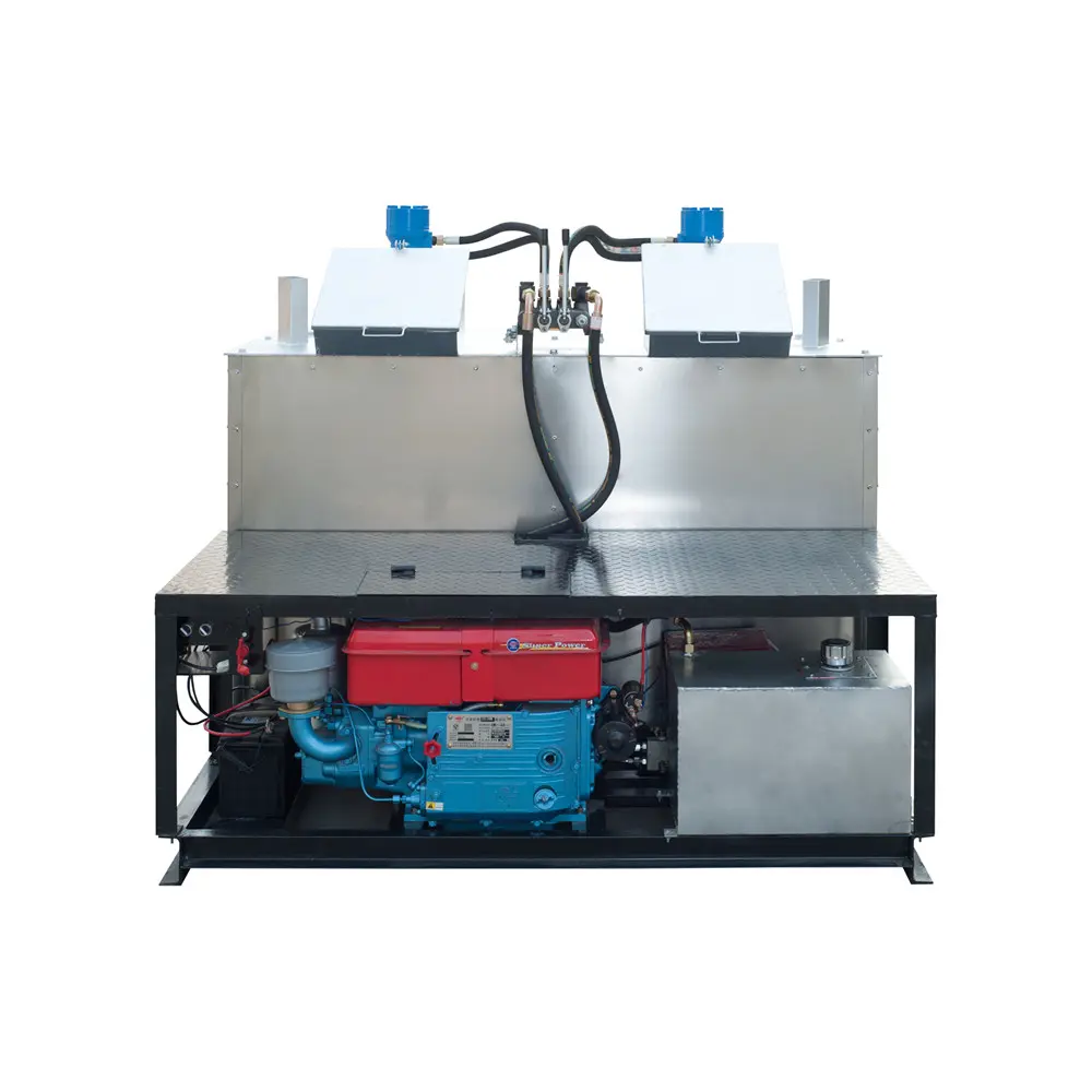 Buy HW-1200 Energy-saving Hydraulic Double Cylinder Diesel Hot Melt Kettle Suppliers, Factory