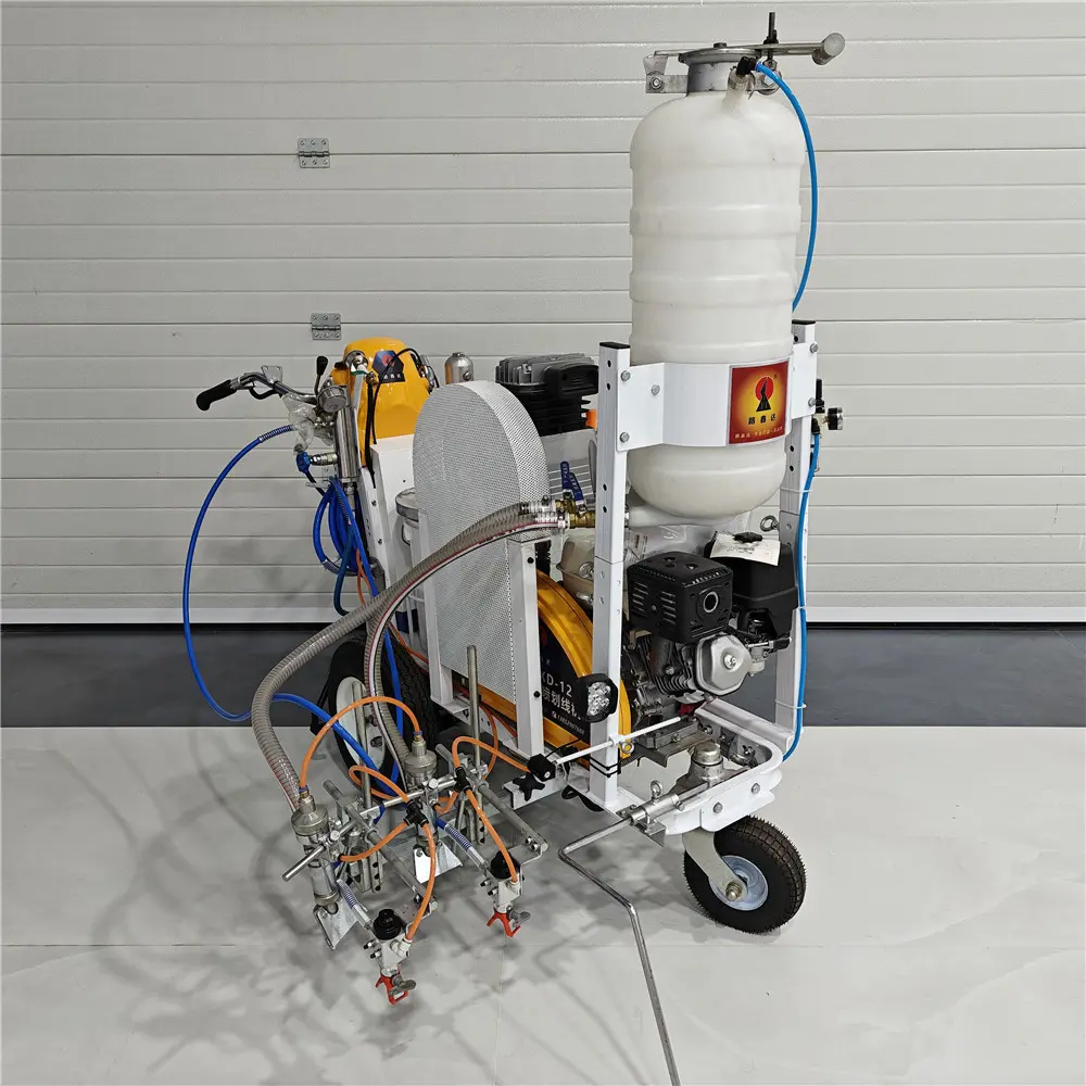 Wholesale Upgraded HW-12L Hand - Push High - Pressure Airless Cold - Spray Road Marking Machine: Revolutionizing Efficiency in Road Marking Supplier, Suppliers