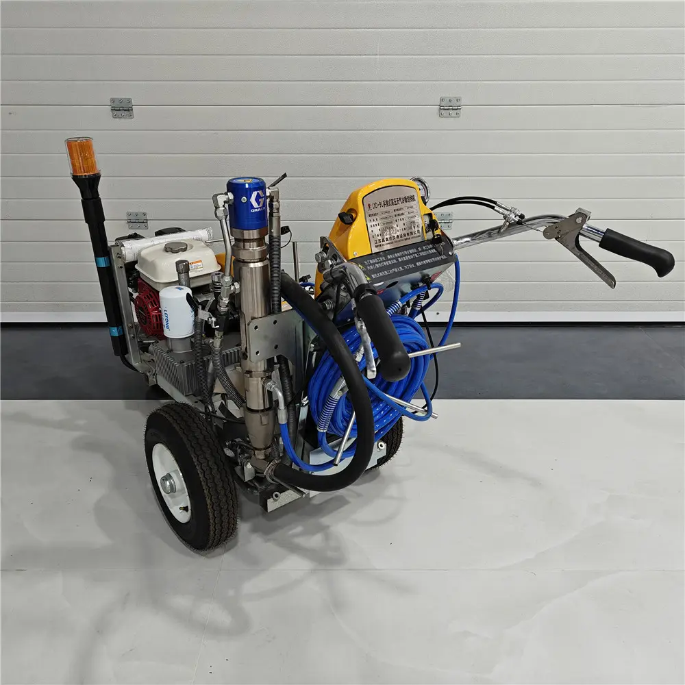China HW-9L Hand - Push High - Pressure Airless Cold - Spray Road Marking Machine: A Premier Tool for Efficient Road Marking Supplier, Factories