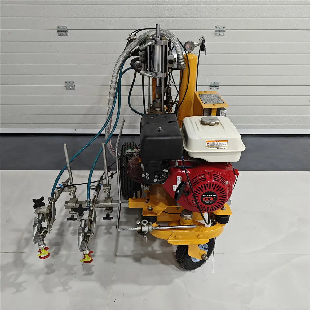 Buy HW-18L Hand - Push and Vehicle - Mounted Dual - Use Cold - Spray Road Marking Machine: Redefining Versatility in Road Marking Suppliers, Exporter