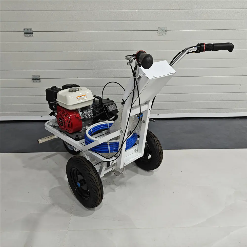 Discount 4021 Hand - Push High - Pressure Airless Cold - Spray Road Marking Machine: The Pinnacle of Flexibility and Efficiency in Road Marking Suppliers, Exporters