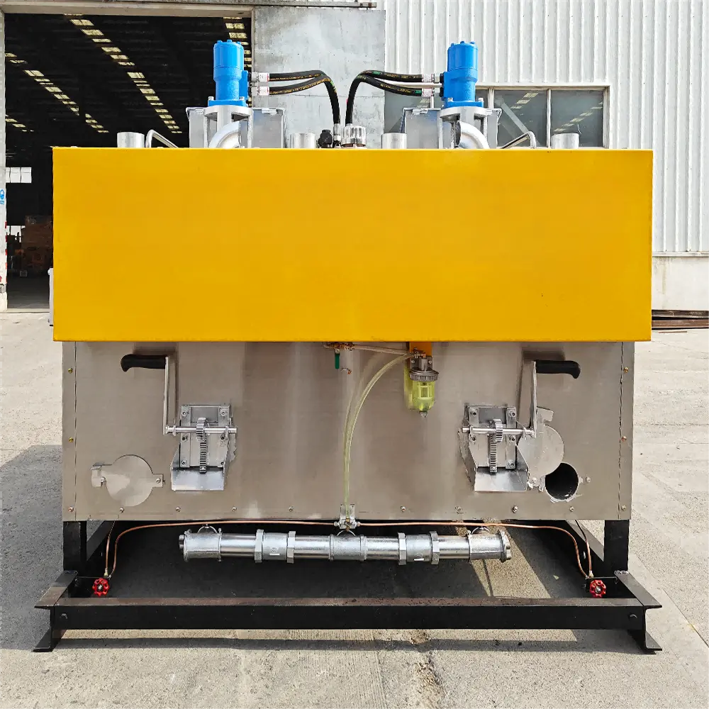 China HW-1200 Oil And Gas Dual-use Hydraulic Double Cylinder Hot Melt Kettle Supplier, Pricelist