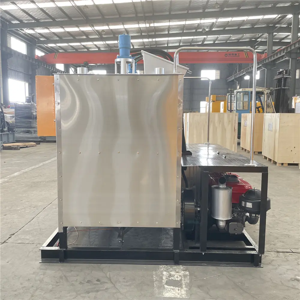 Buy HW-2T Diesel Hydraulic Double-Cylinder Hot Melt Kettle Suppliers, Quotes