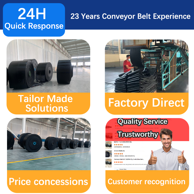 New Home Use Electric Conveyor Belt PVC/PU Rubber for Food Shop &amp; Bucket Mining Screw Chain Types Retail