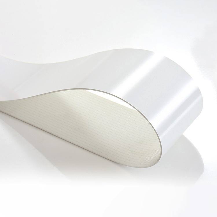 0.8mm -11.5 Mm Thickness Plastic Belting PVC &amp; PU Conveyor Belts For Plastic Bottles Transfer