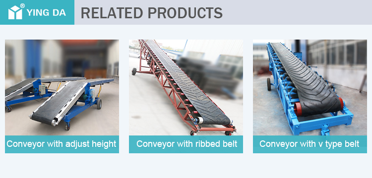 Mobile Sawdust Belt Conveyor With Hopper Price
