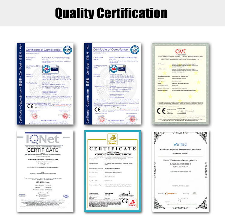Certifications and Warehouse