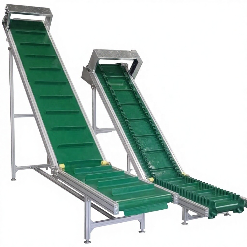 Incline Height Lifter Hopper PVC Conveyor Belt 50m/min Speed Durable Design for Bulk Material Handling Multi-Voltage