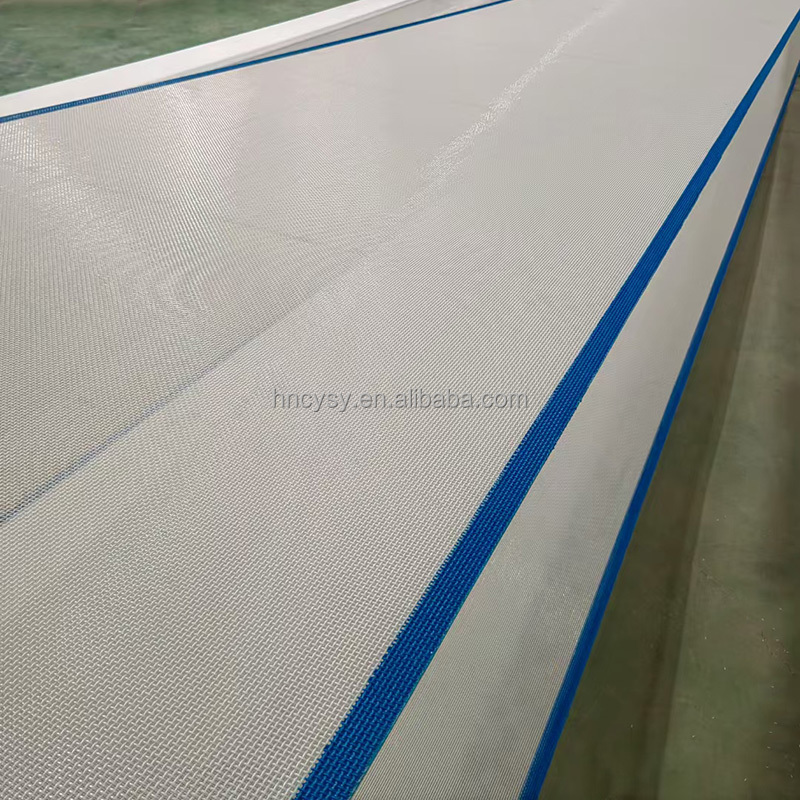 2x2mm Polyester Mesh Filter Cloth Conveyor Belt for Food Drying High Temperature Resistant Wire Mesh